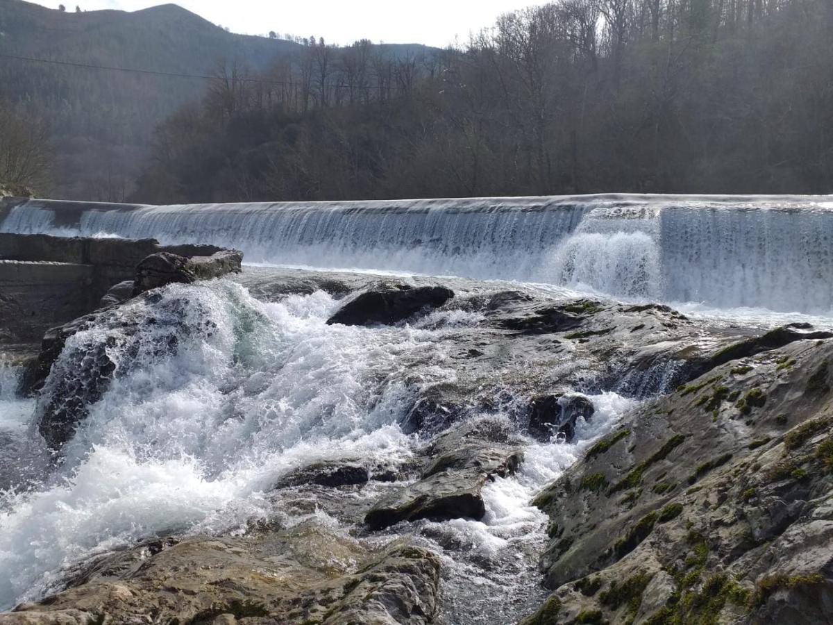 La Salmonera Cangas De Onis Caño Eksteriør bilde