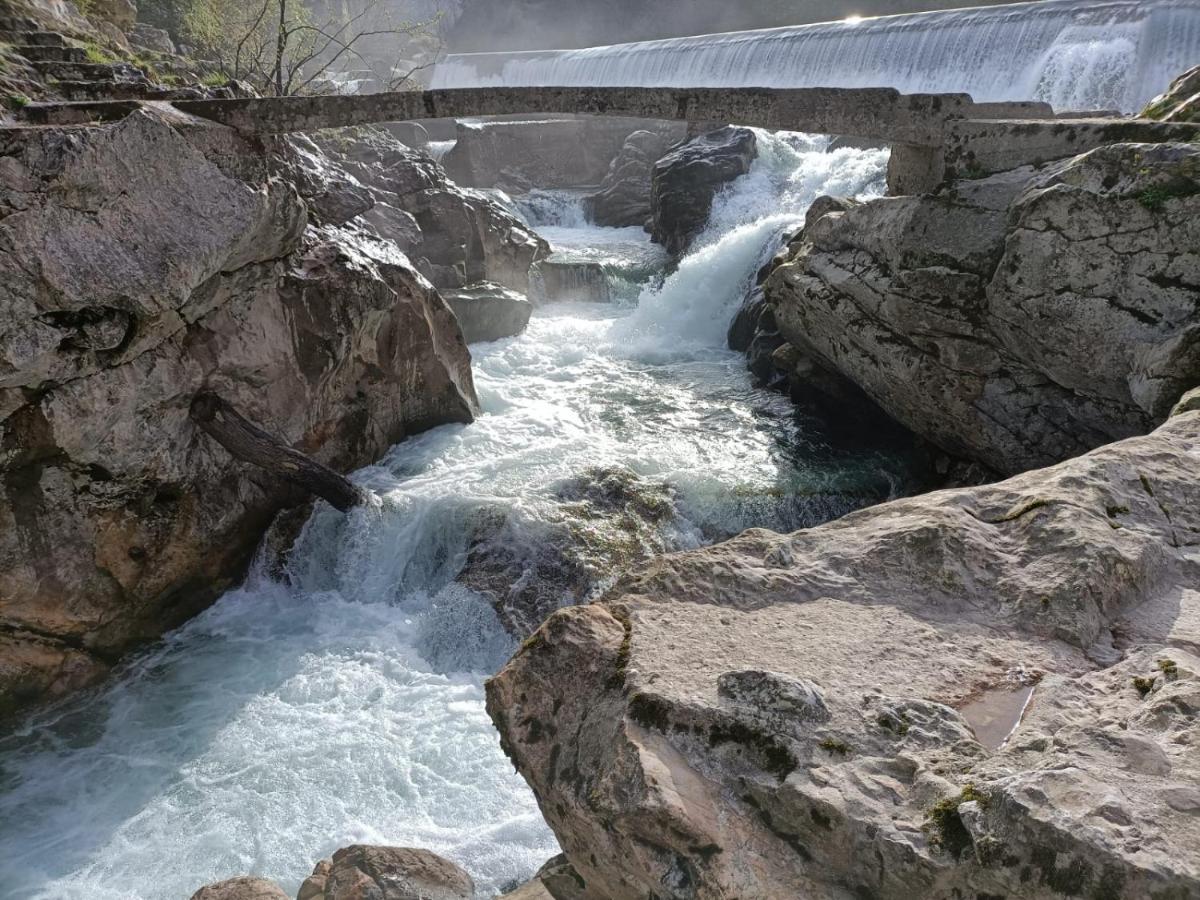 La Salmonera Cangas De Onis Caño Eksteriør bilde