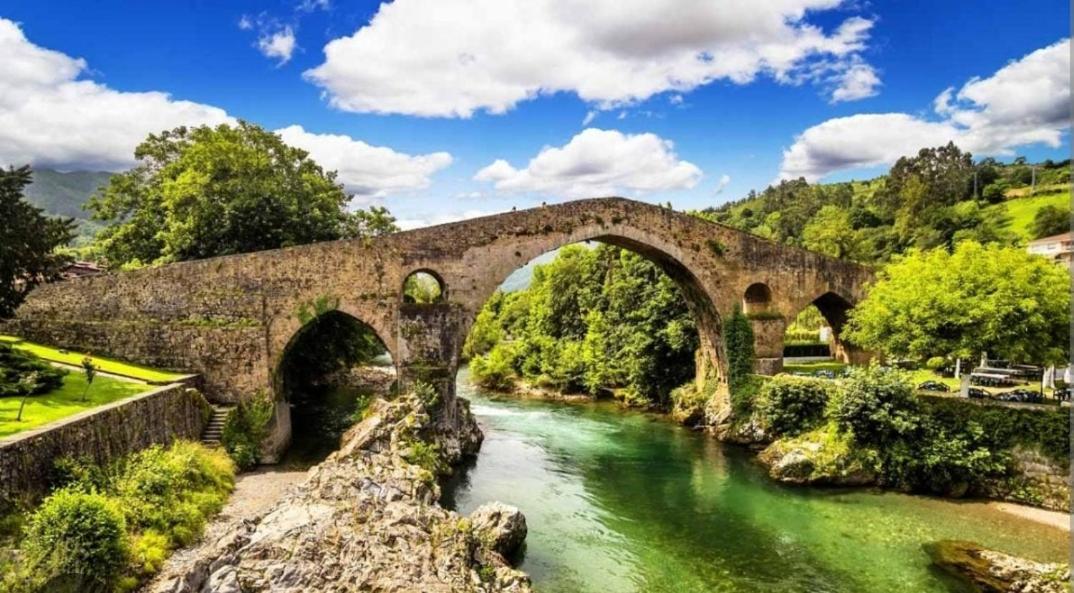La Salmonera Cangas De Onis Caño Eksteriør bilde