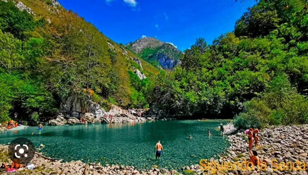 La Salmonera Cangas De Onis Caño Eksteriør bilde