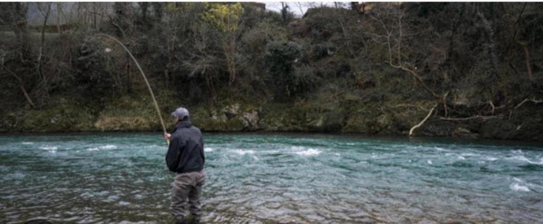 La Salmonera Cangas De Onis Caño Eksteriør bilde